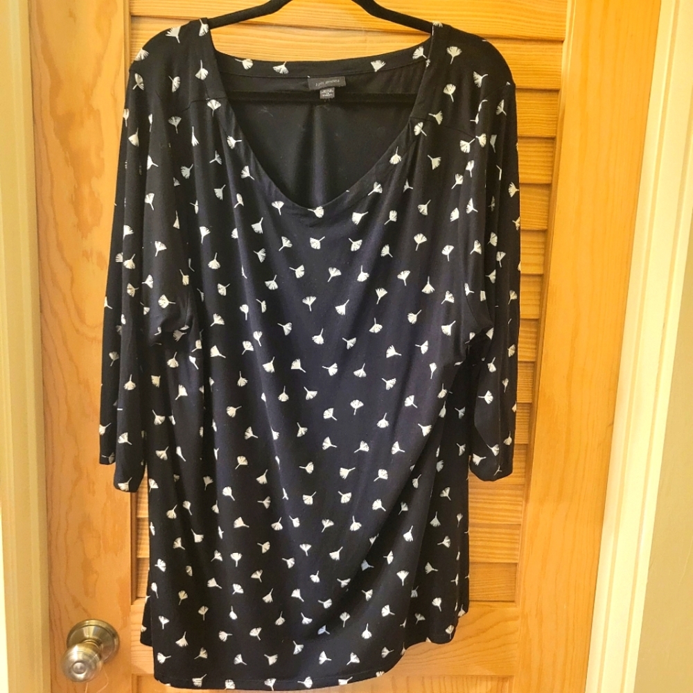 J Jill V Neck Pullover Top